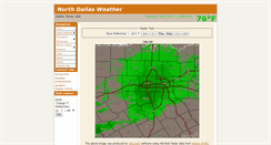 Desktop Screenshot of northdallasweather.com